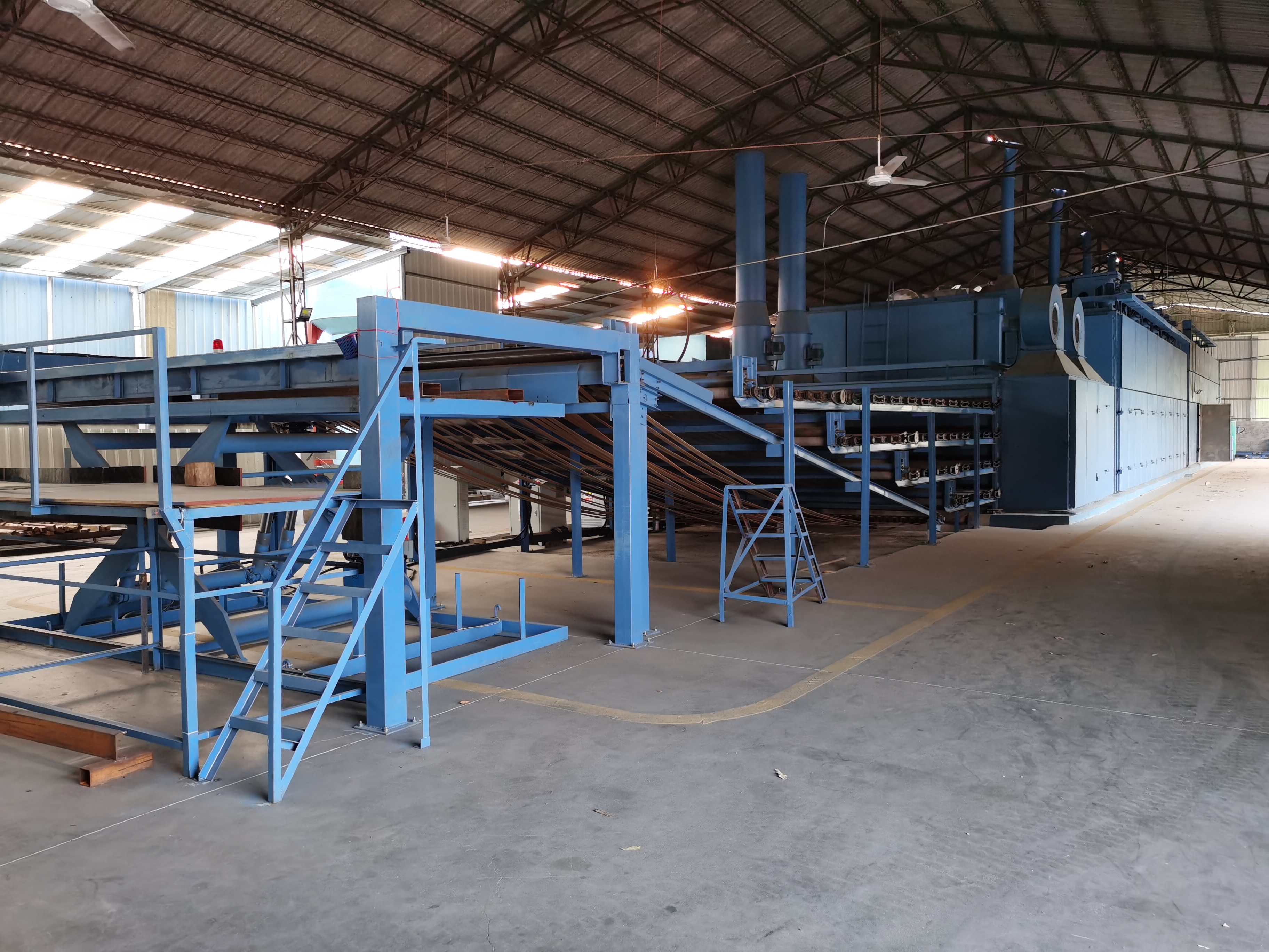 Veneer dryers