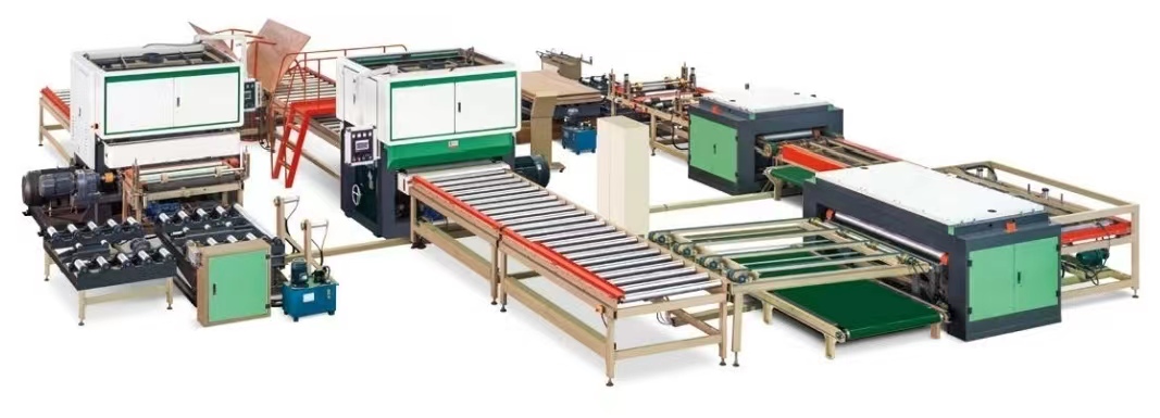 Saw and sanding line