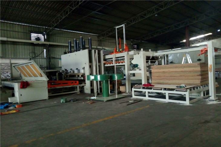 High Speed Melamine Laminated Hot Press