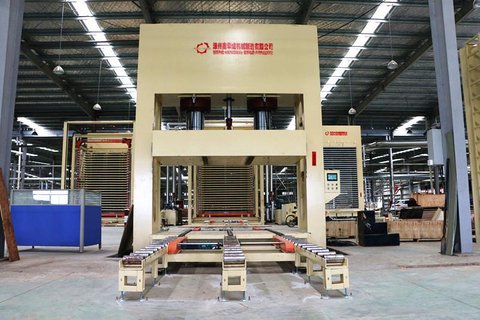 Automatic stainless steel professional high quality 600 Tons cold pressing plywood press machine